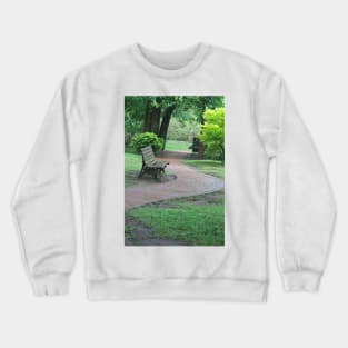 ibs park bench Crewneck Sweatshirt